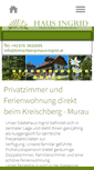 Mobile Screenshot of kreischberg-haus-ingrid.at